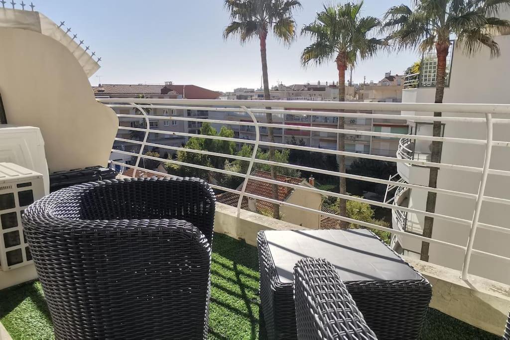 Cannes Pointe Croisette Studio Plage 2 Min A Pieds Eksteriør billede